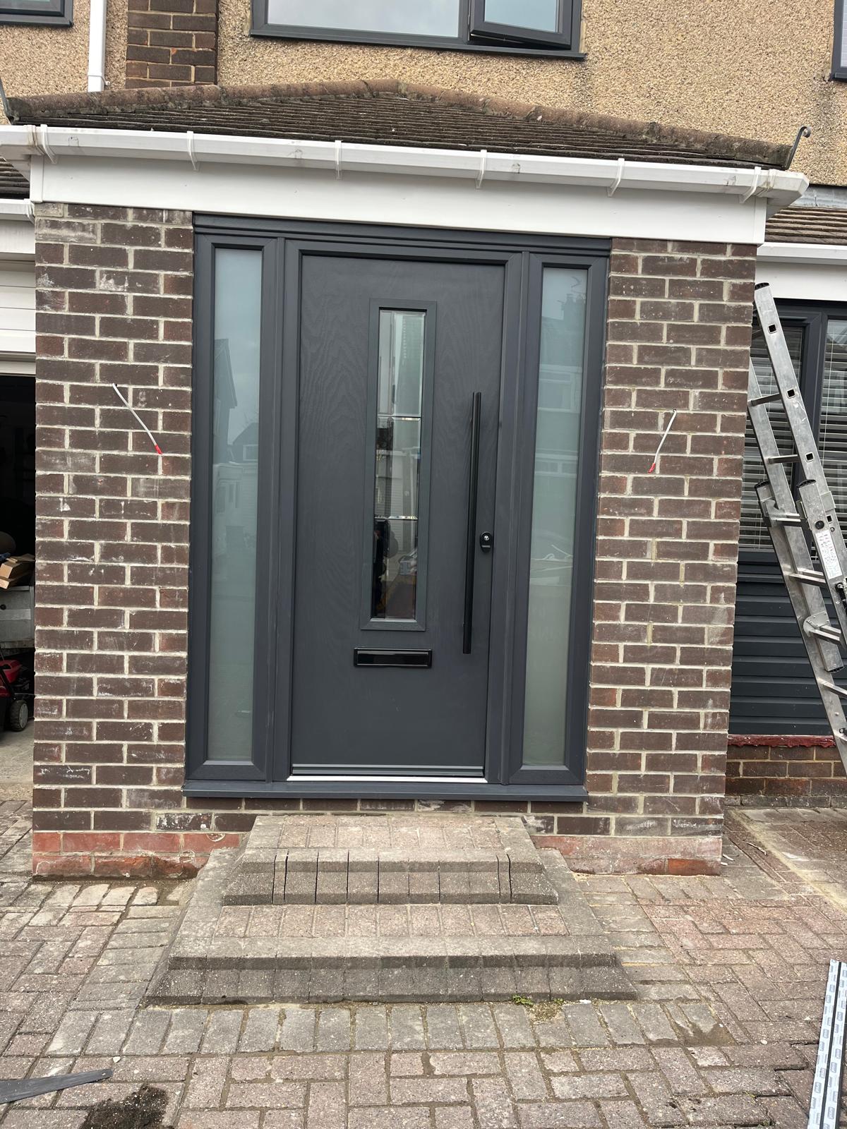 Composite front door