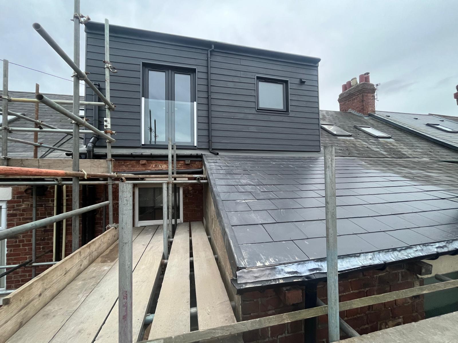 Dormer loft conversion after the work